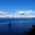 Bote de Totora en el Lago Titicaca